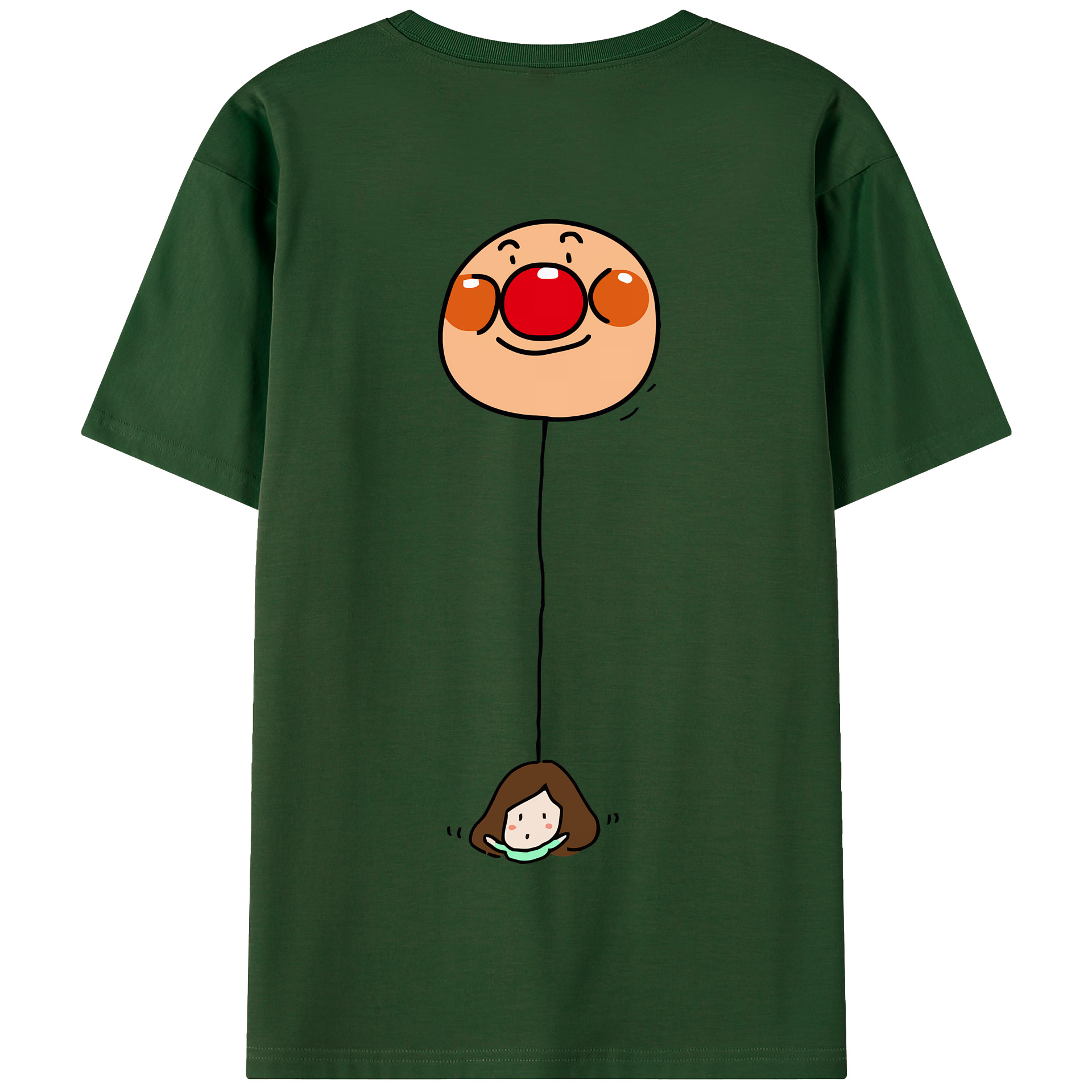 （画像用） アンパンマン Anpanman 綿100％半袖Tシャツ（背面プリント）